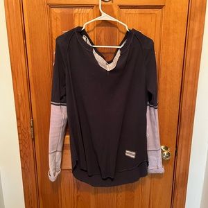 Free people long sleeve thermal top